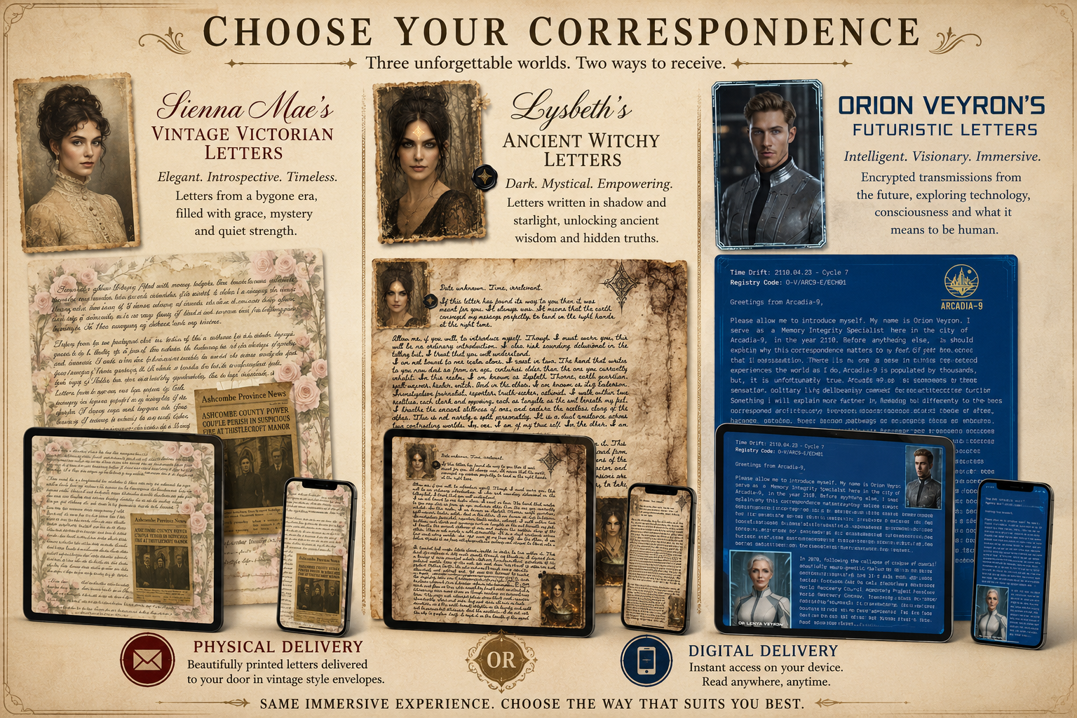 Digital Letters Experience