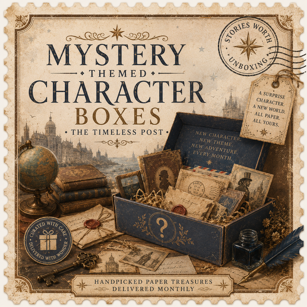 Character Themed Boxes - AUSTRALIA-WIDE